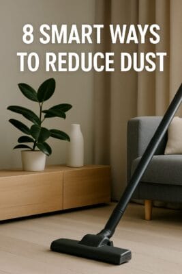 8 Genius Ways to Reduce Dust in Your Home