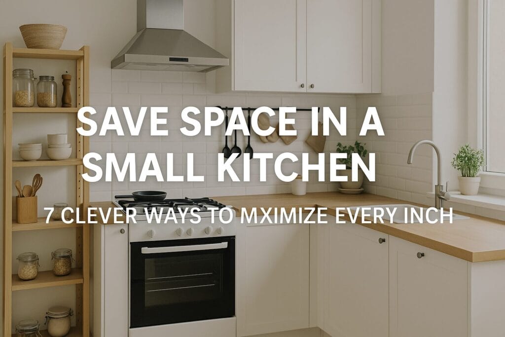 Save Space in a Small Kitchen: 7 Clever Ways to Maximize Every Inch